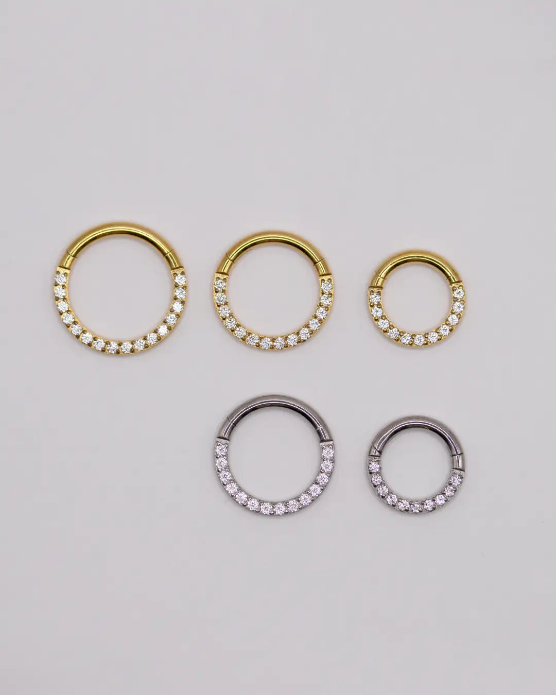 Akane Gold PVD Front Facing Clicker 16G