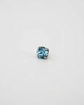 Bijou Aquamarine Austrian Crystal 16G Titanium Labret