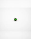 Bijou Fern Green Austrian Crystal 16G Titanium Labret