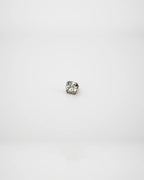 Bijou Crystal Silver Shade Austrian Crystal 16G Titanium Labret