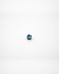 Bijou Denim Blue Austrian Crystal 16G Titanium Labret