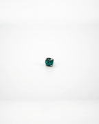 Bijou Emerald Austrian Crystal 16G Titanium Labret