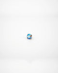 Bijou Light Sapphire Shimmer Austrian Crystal 16G Titanium Labret