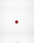 Bijou Light Siam Austrian Crystal 16G Titanium Labret
