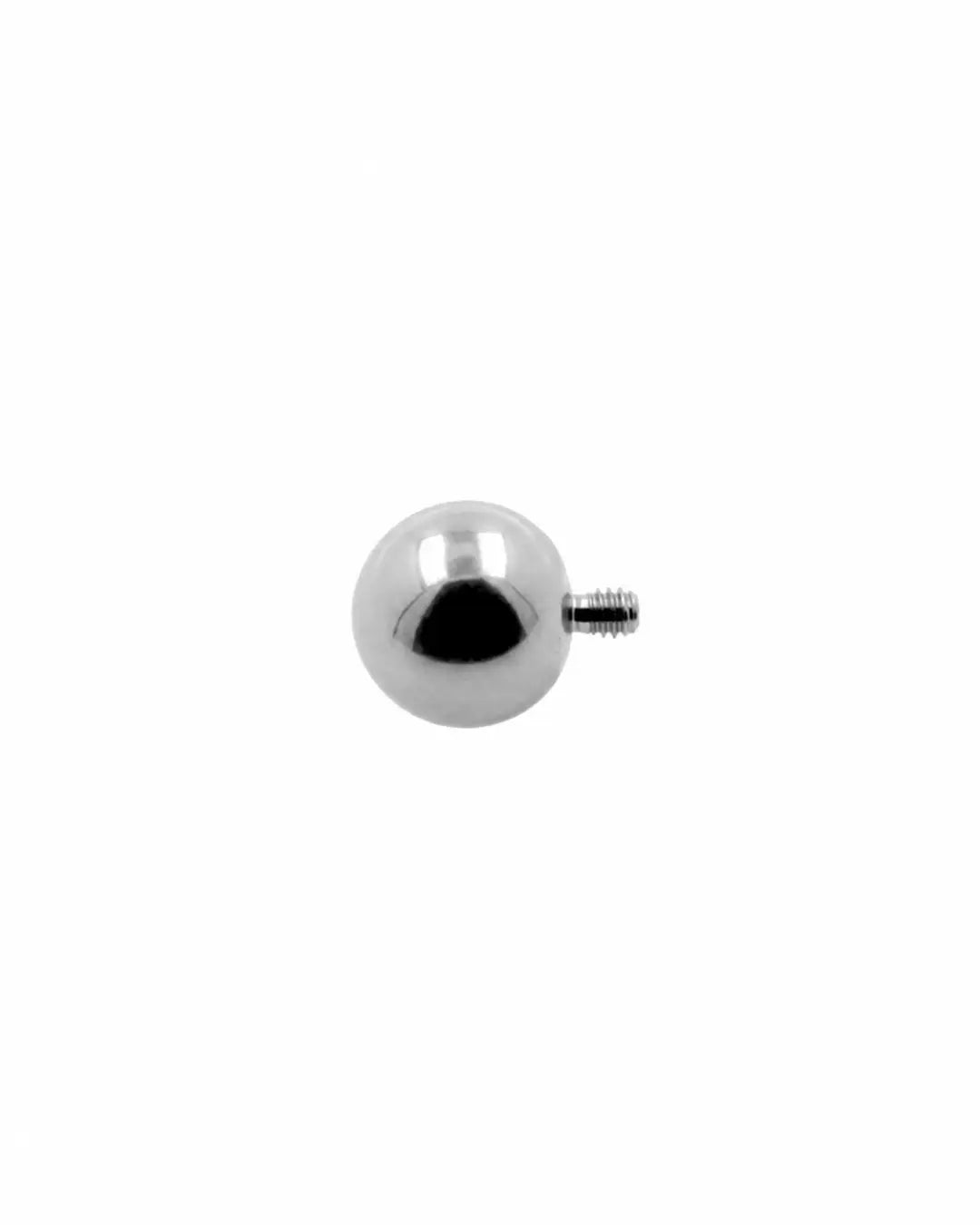 Internally Threaded Ball Only Lock ASTM F136 Titanium