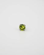 Bijou Citrus Green Austrian Crystal 16G Titanium Labret
