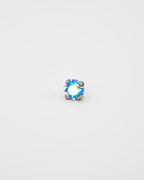 Bijou Crystal Shimmer Austrian Crystal 16G Titanium Labret