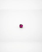 Bijou Fuchsia Austrian Crystal 16G Titanium Labret