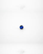 Bijou Heliotrope Austrian Crystal 16G Titanium Labret