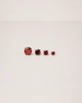 Bijou Red CZ 16G ASTM F136 Titanium Labret