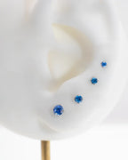 Bijou Basic CZ 16G ASTM F136 Implant Grade Titanium Internally Threaded