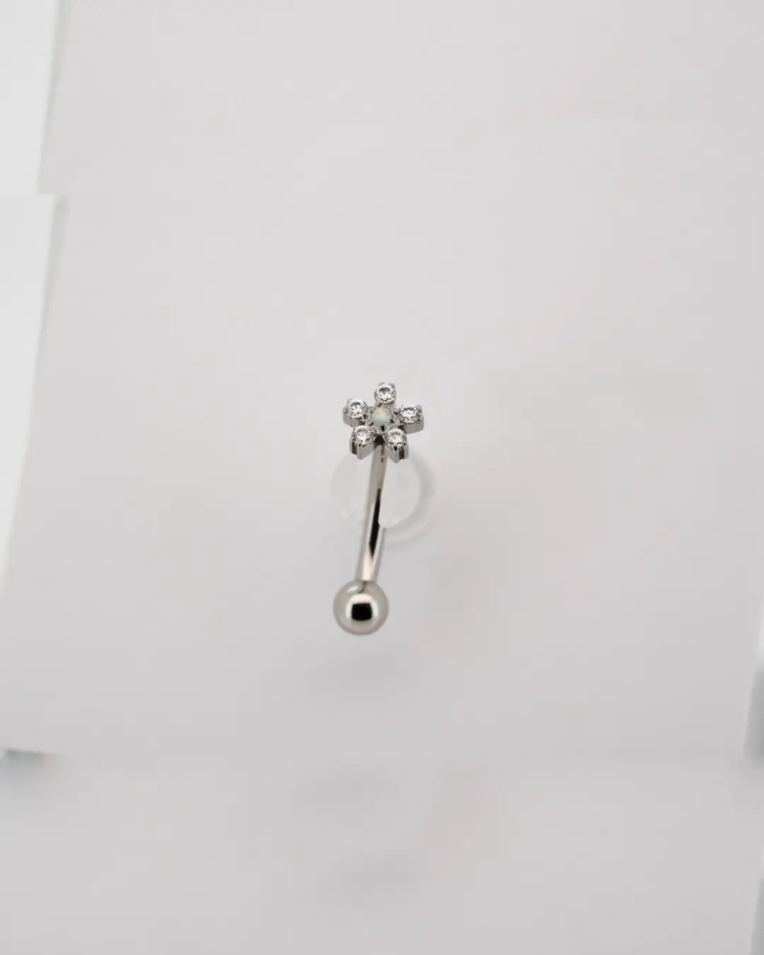 Bini Flower Rook 16G Astm F136 Implant Grade Titanium Internally Threaded