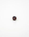 Bijou Burgundy Austrian Crystal 16G Titanium Labret