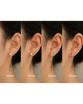 Carmy Opal 4.0mm 16G ASTM F136 Titanium Threadless Labret
