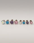 Eliz Threadless 16G Titanium - Pink 4mm