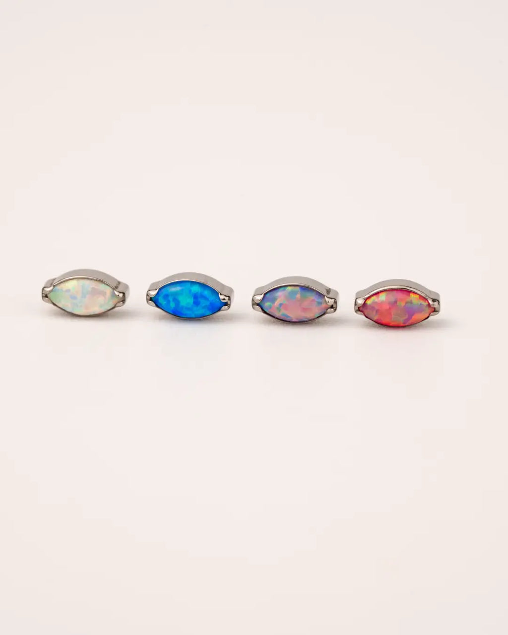Shoko Synthetic Opal 16G ASTM F136 Implant Grade Intenally Threaded