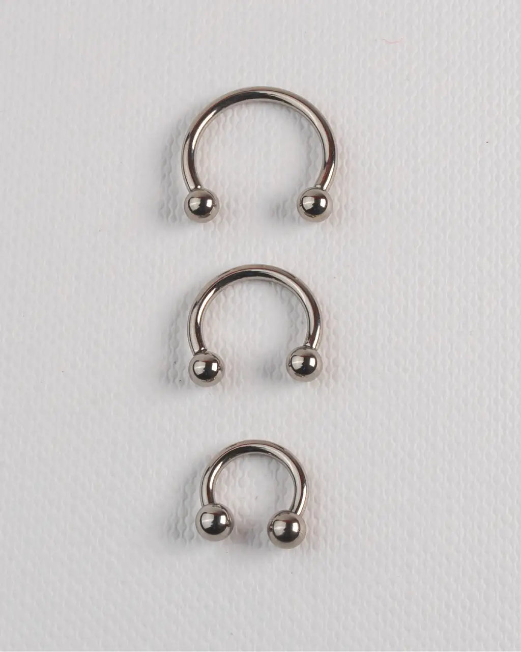 Kye Basic Horseshoe Barbell 16G Astm F136 Implant Grade Titanium  Internally Threaded
