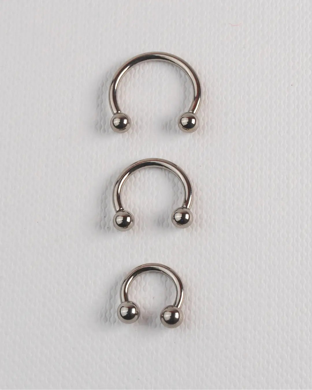 Kye Basic Horseshoe Barbell 16G Astm F136 Implant Grade Titanium  Internally Threaded