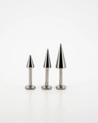 Lilith Cone Spike Titanium Labret