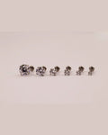 Melo 2.5mm 16G ASTM F136 Titanium Threadless Labret