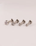 Micro Disc Vitrail Medium 3.0mm Threadless Labret