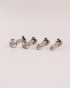Micro Disc Vitrail Medium 3.0mm Threadless Labret