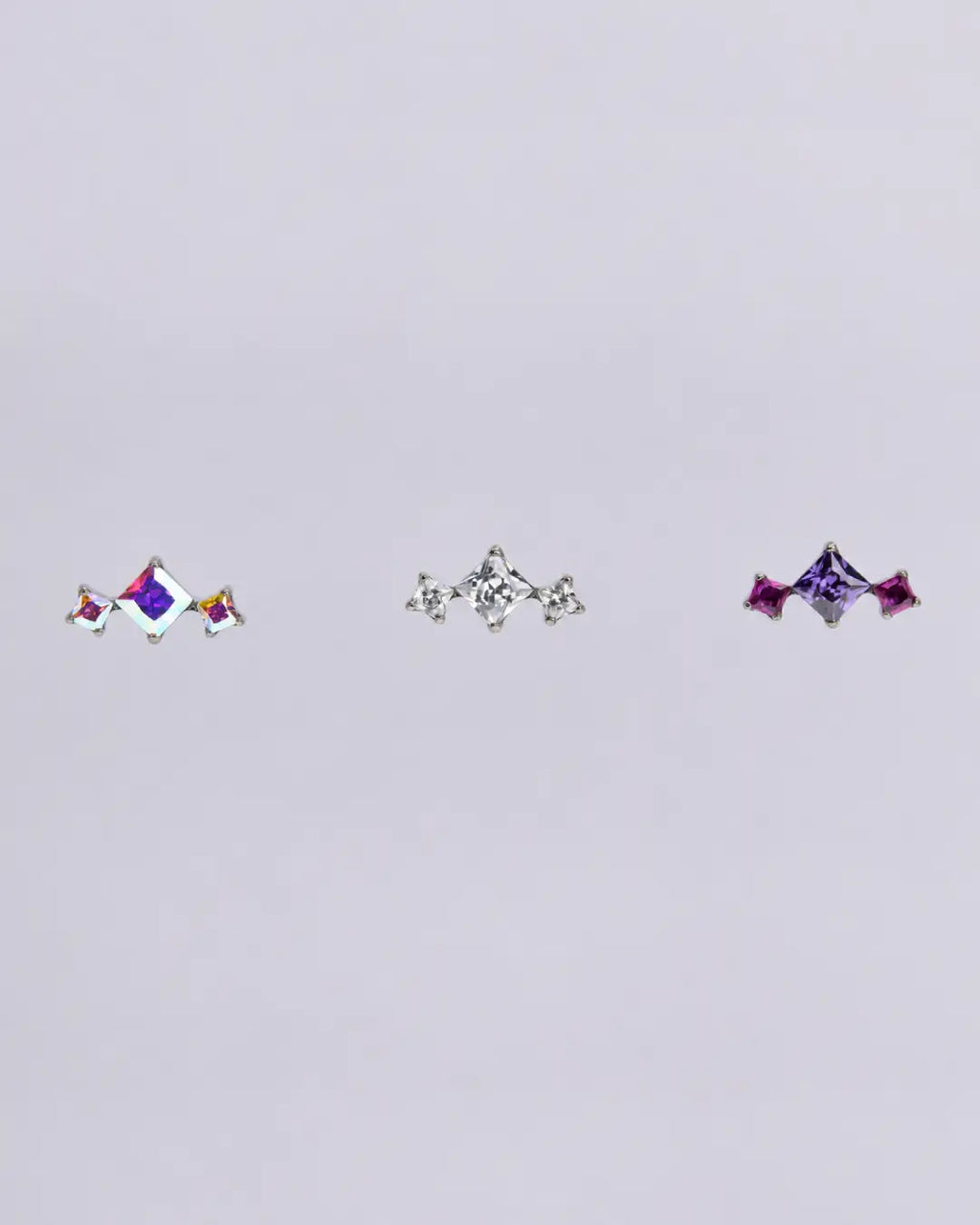 Aurora Mini Yukari Flat Conch Helix Top 16G Titanium