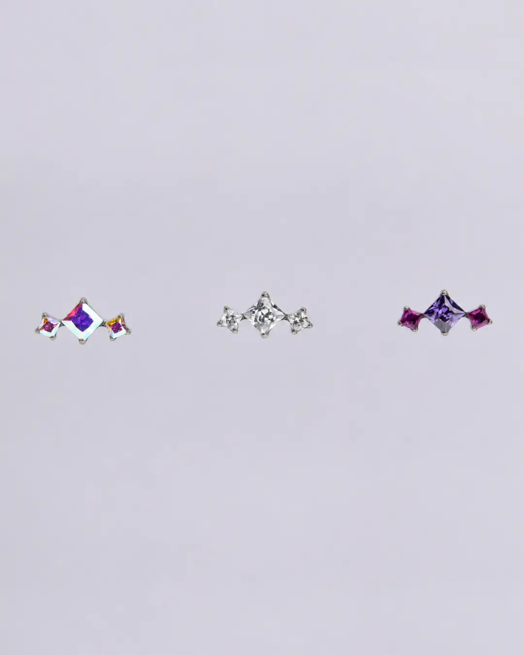 Aurora Mini Yukari Flat Conch Helix Top 16G Titanium