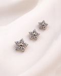 Misaki Dainty Flower CZ Astm F136 Implant Grade Titanium Internally Threaded