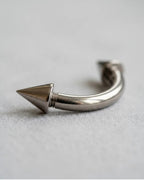 Rio Spike Curved 16G Astm F136 Implant Grade Titanium Internally Threaded