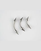 Rio Spike Curved 16G Astm F136 Implant Grade Titanium Internally Threaded