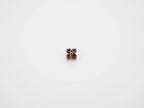 Dvara Rose Garden Four Leaf Austrian Crystal 16G Titanium Labret