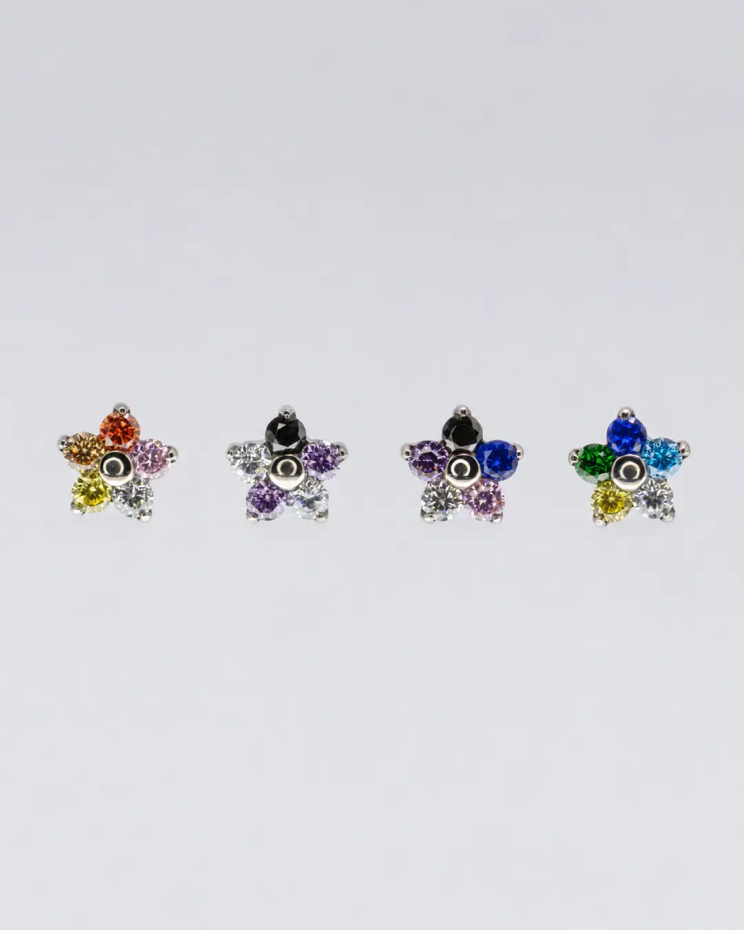 Raven Suji Flower Top 16G ASTM F136 Titanium