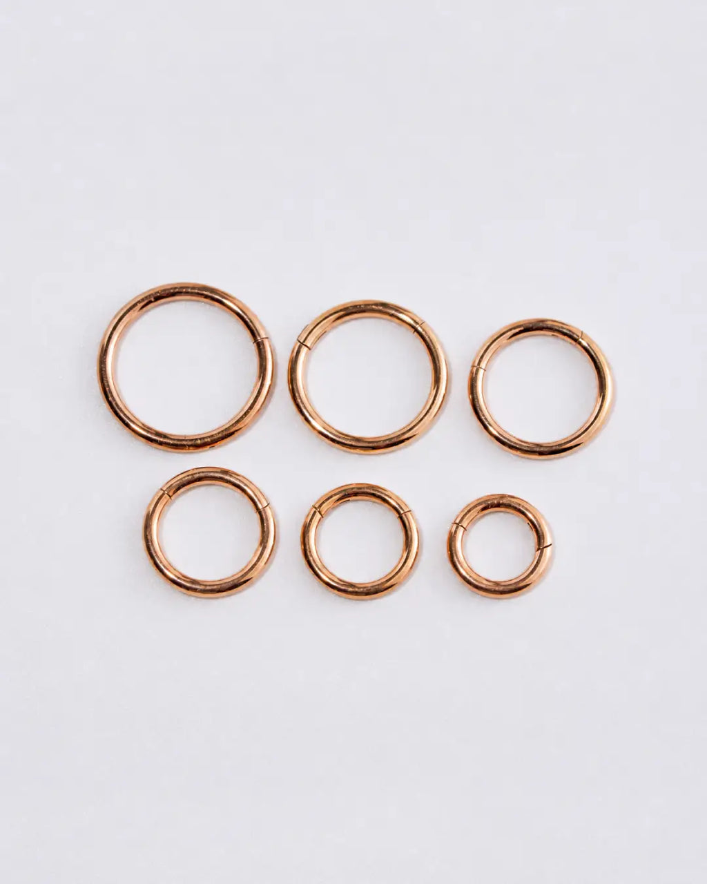 Satori Basic Rose Gold Clicker 16G Titanium