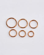Satori Basic Rose Gold Clicker 16G Titanium