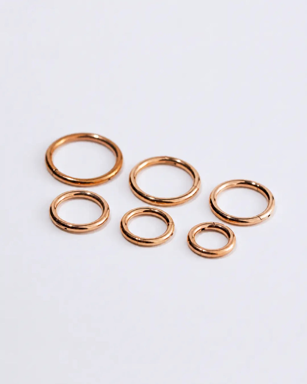 Satori Basic Rose Gold Clicker 16G Titanium