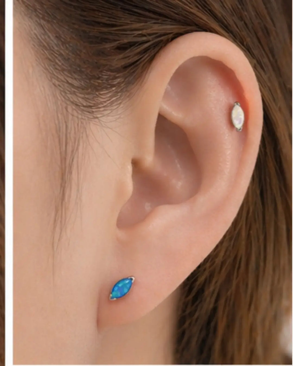 Shoko Synthetic Opal 16G ASTM F136 Implant Grade Intenally Threaded