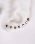 Aurora Thalia Austrian Crystal Top 16G Titanium