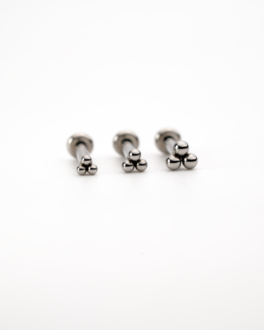 Triple Bead ASTM F136 Implant Grade Titanium Threadless Push Pin