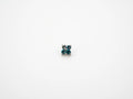 Dvara Tropical Waters Four Leaf Austrian Crystal 16G Titanium Labret