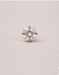 Faye 16G Astm F136 Implant Grade Titanium Earring Internally Threaded